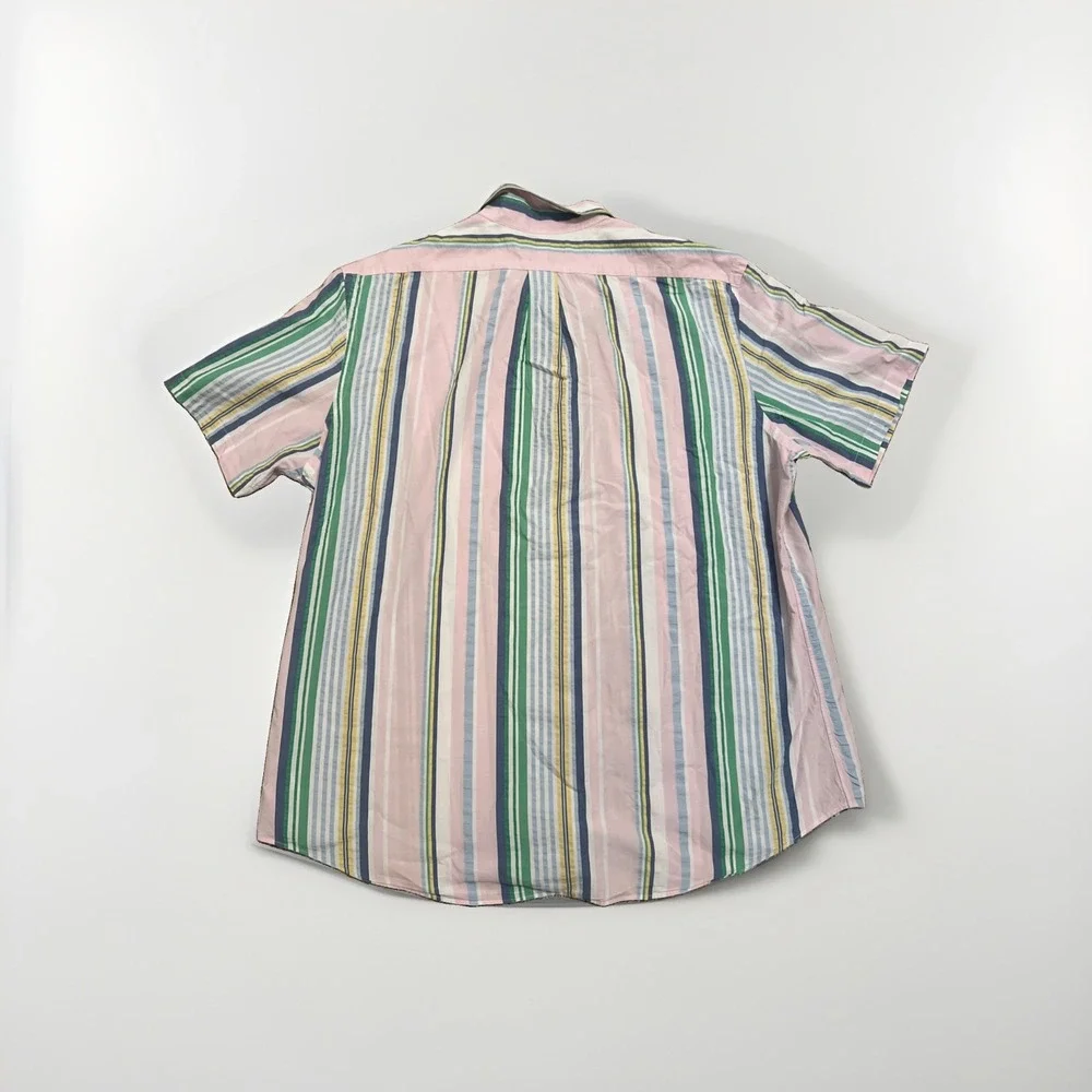 Polo Ralph Lauren Men's XXL Custom Fit Striped Pastel Shirt